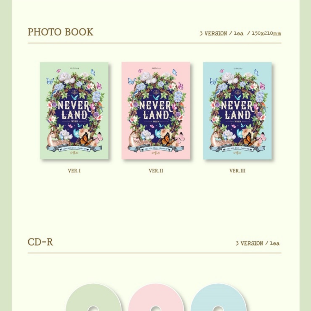 WJSN (COSMIC GIRLS) - MINI ALBUM [NEVERLAND] (3 VERSIONS) - LightUpK