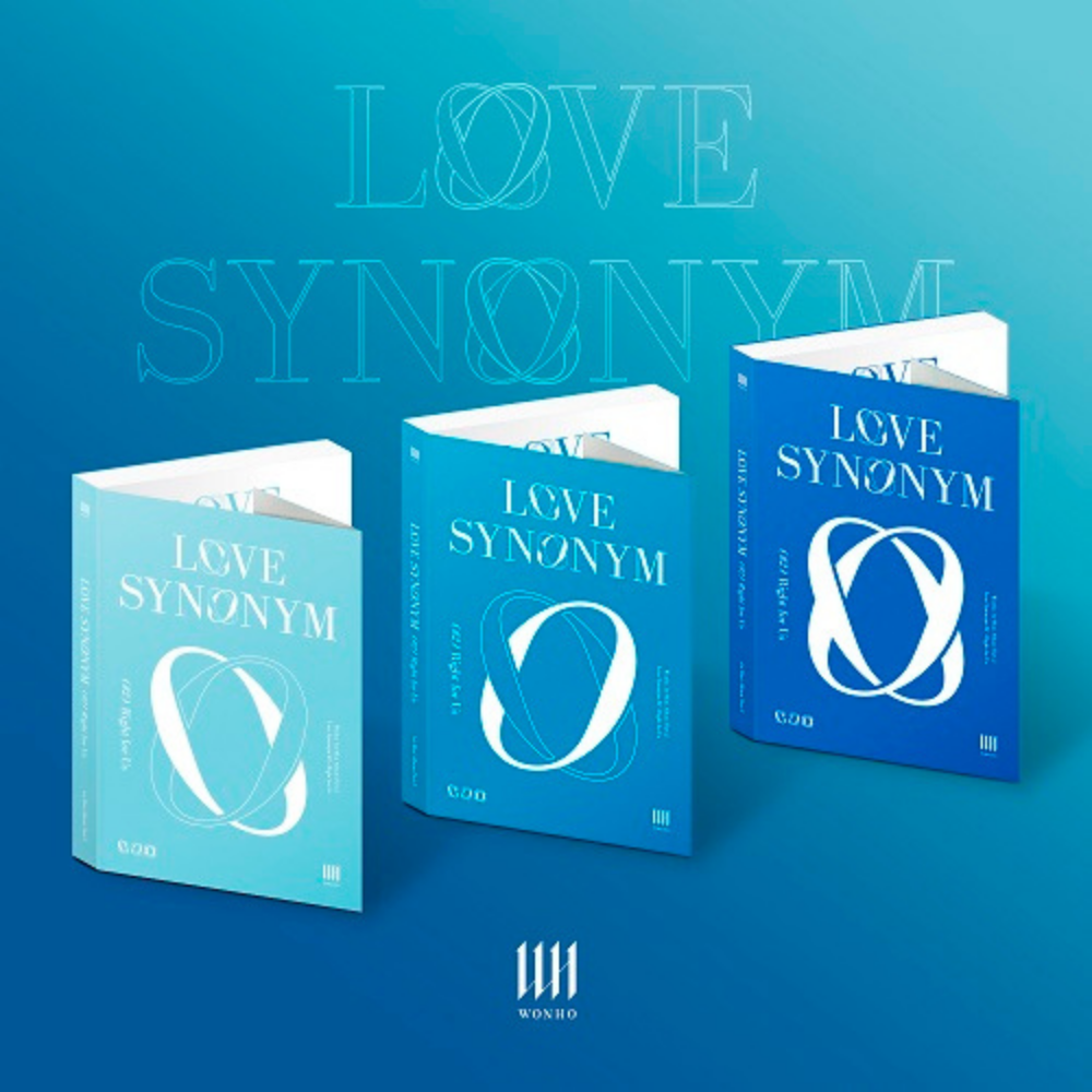 WONHO - LOVE SYNONYM #2 : RIGHT FOR US (1ER MINI ALBUM PART.2) (3 VERSIONS)