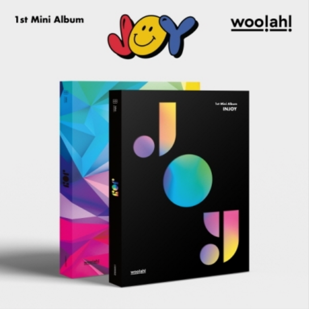 WOO!AH! - JOY (1ST MINI ALBUM) (2 VERSIONS)