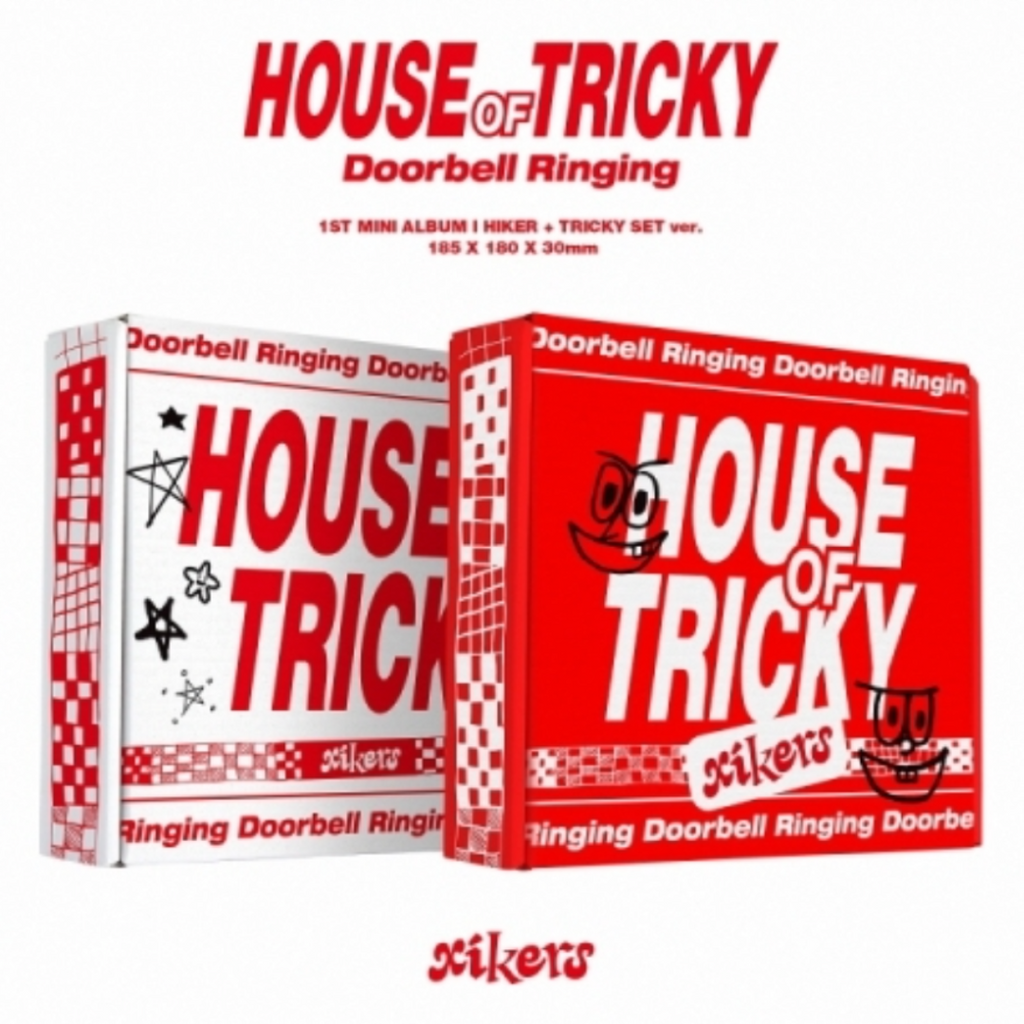 XIKERS - HOUSE OF TRICKY : DOORBELL RINGING (1ST MINI ALBUM) (2 VERSIONS)