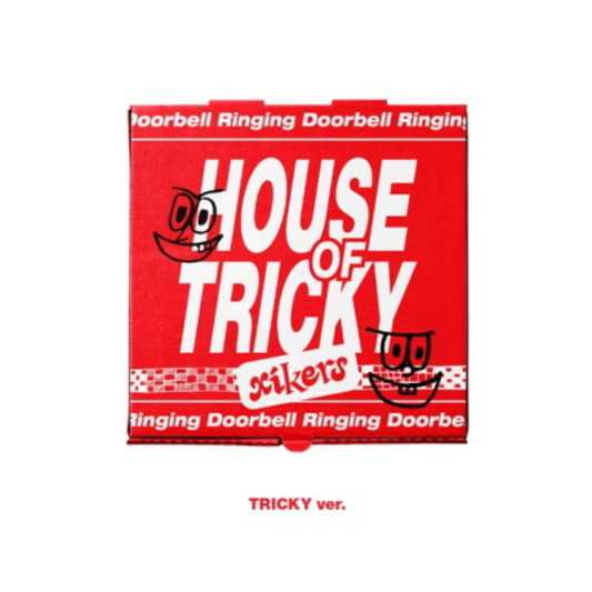 XIKERS - HOUSE OF TRICKY : DOORBELL RINGING (1ST MINI ALBUM) (2 VERSIONS) - LightUpK