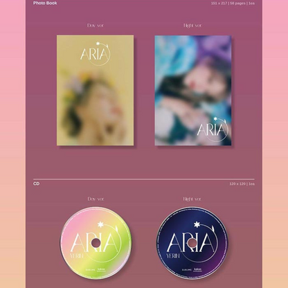 YERIN - ARIA (1ER MINI ALBUM) (2 VERSIONS)