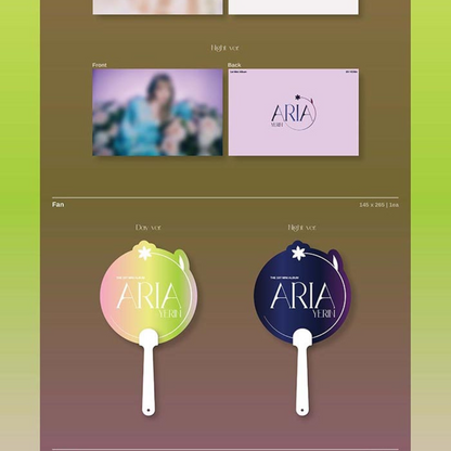 YERIN - ARIA (1ER MINI ALBUM) (2 VERSIONS)