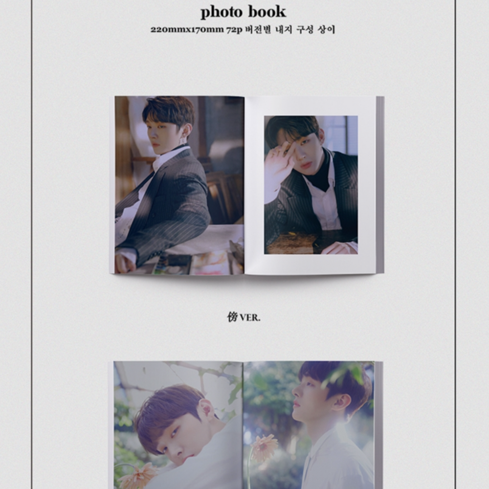 YOON JI SUNG - ASIDE (1ST MINI ALBUM) (2 VERSIONS)