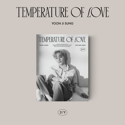 YOON JI SUNG - TEMPERATURE OF LOVE (2ND MINI ALBUM) (2 VERSIONS)