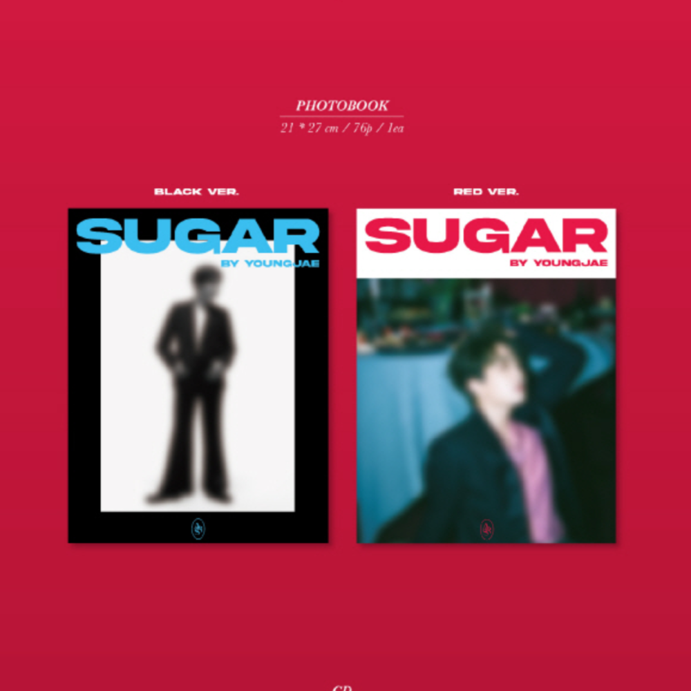 YOUNGJAE - SUGAR (2ND MINI ALBUM) (2 VERSIONS)