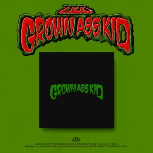 ZICO - GROWN ASS KID (4TH MINI ALBUM)