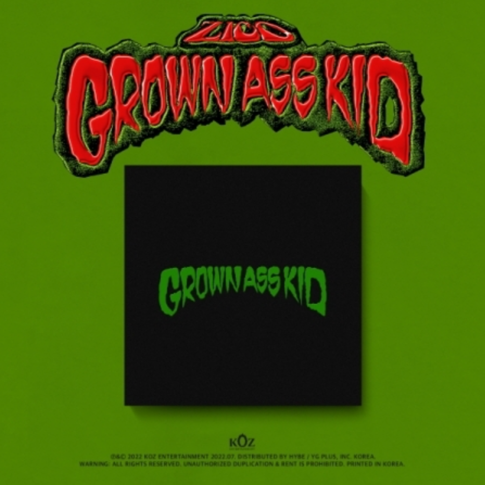 ZICO - GROWN ASS KID (4ÈME MINI ALBUM) 
