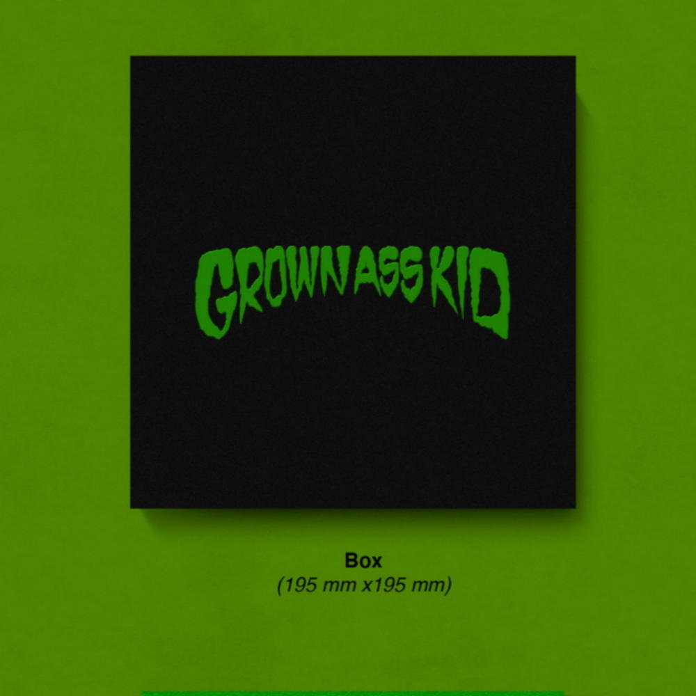 ZICO - GROWN ASS KID (4TH MINI ALBUM) - LightUpK