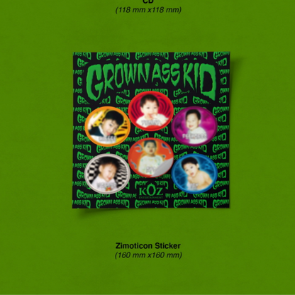 ZICO - GROWN ASS KID (4TH MINI ALBUM)