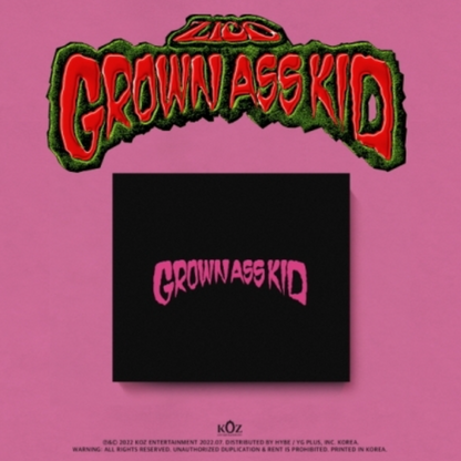 ZICO - GROWN ASS KID (4TH MINI ALBUM) JEWEL VER.