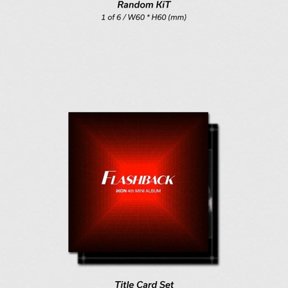 iKON - KIT FLASHBACK (4ÈME MINI ALBUM)/ALBUM KIHNO