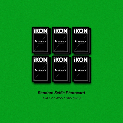 iKON - FLASHBACK (4ÈME MINI ALBUM) LIVRE PHOTO VER. (2 VERSIONS)