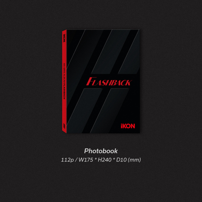 iKON - FLASHBACK (4ÈME MINI ALBUM) LIVRE PHOTO VER. (2 VERSIONS)