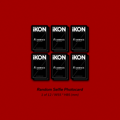 iKON - FLASHBACK (4ÈME MINI ALBUM) LIVRE PHOTO VER. (2 VERSIONS)