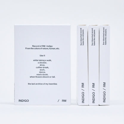 RM (BTS) - INDIGO [ÉDITION CARTE POSTALE] (ALBUMS WEVERSE VER.)