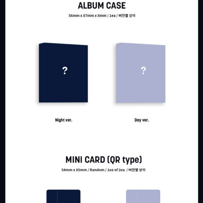 PARK WOO JIN (AB6IX) - 1ER EP [PROPRE] PLATEFORME VER. (2 VERSIONS)