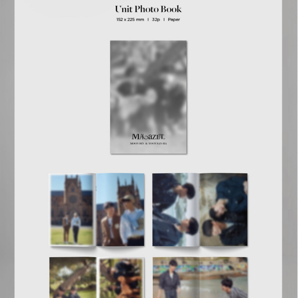 MOONBIN & SANHA (ASTRO) - 2022 OFFICIAL PHOTO BOOK [MAGAZINE] (3 VERSIONS)