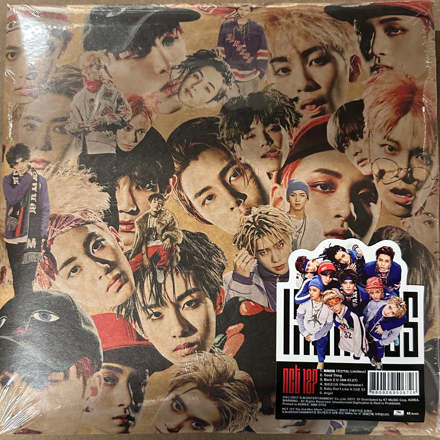 NCT 127 - NCT #127 LIMITLESS (2ND MINI ALBUM) (3 VERSIONS)