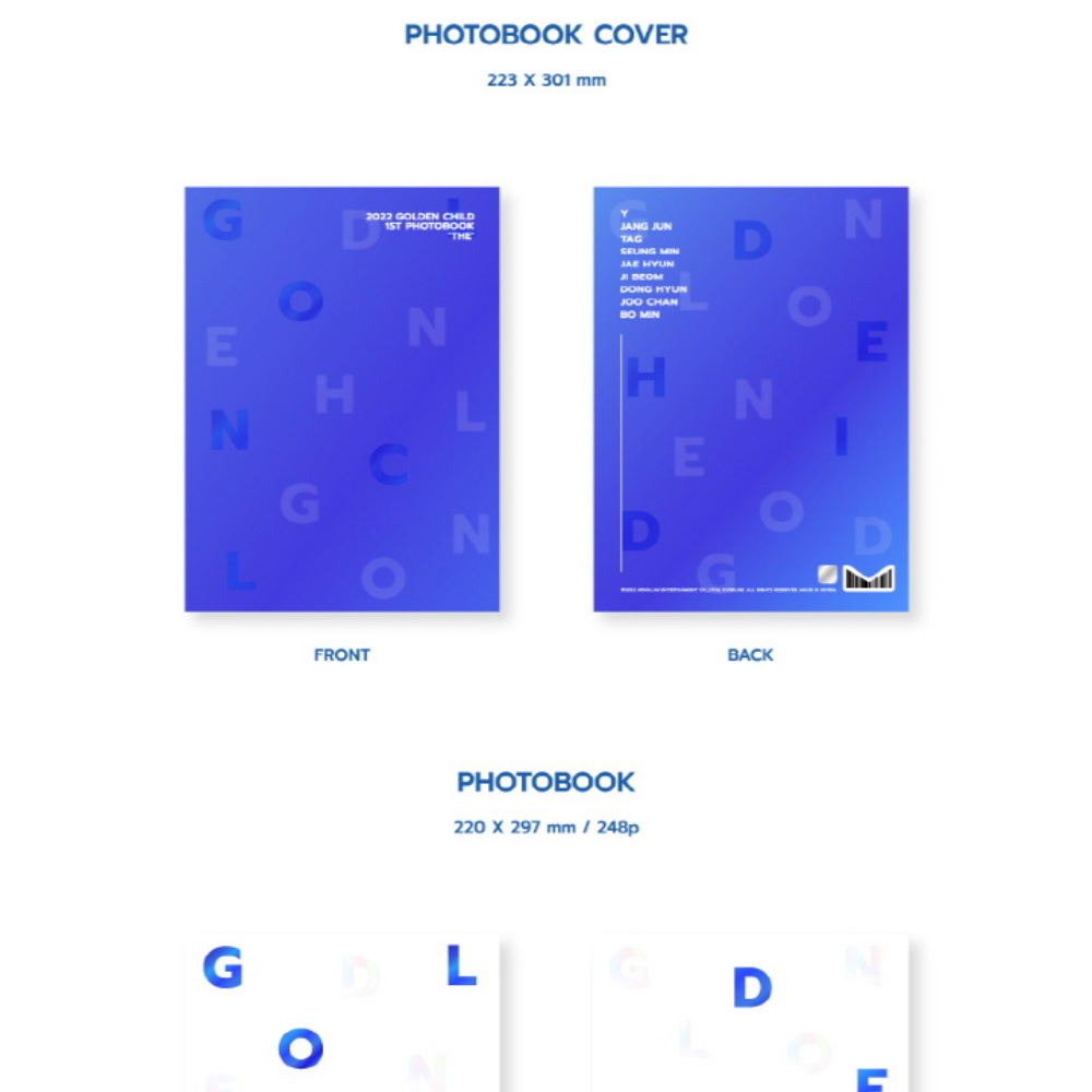 GOLDEN CHILD - 2022 GOLDEN CHILD 1ST PHOTOBOOK [THE] - LightUpK