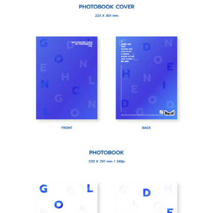 GOLDEN CHILD - 1ER LIVRE PHOTO DE GOLDEN CHILD 2022 [LE]