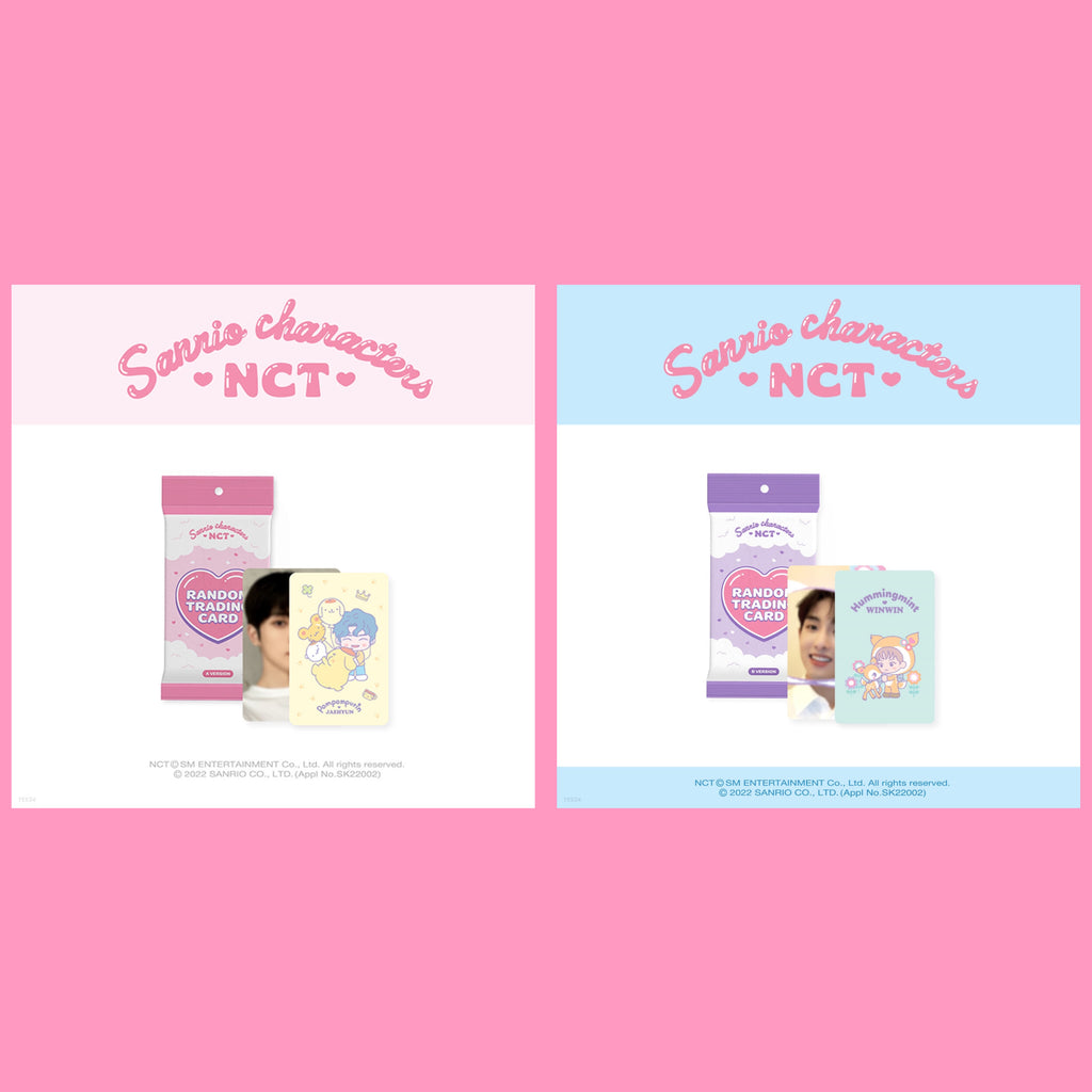 NCT SANRIO RANDOM TRADING CARD (A&B SET)