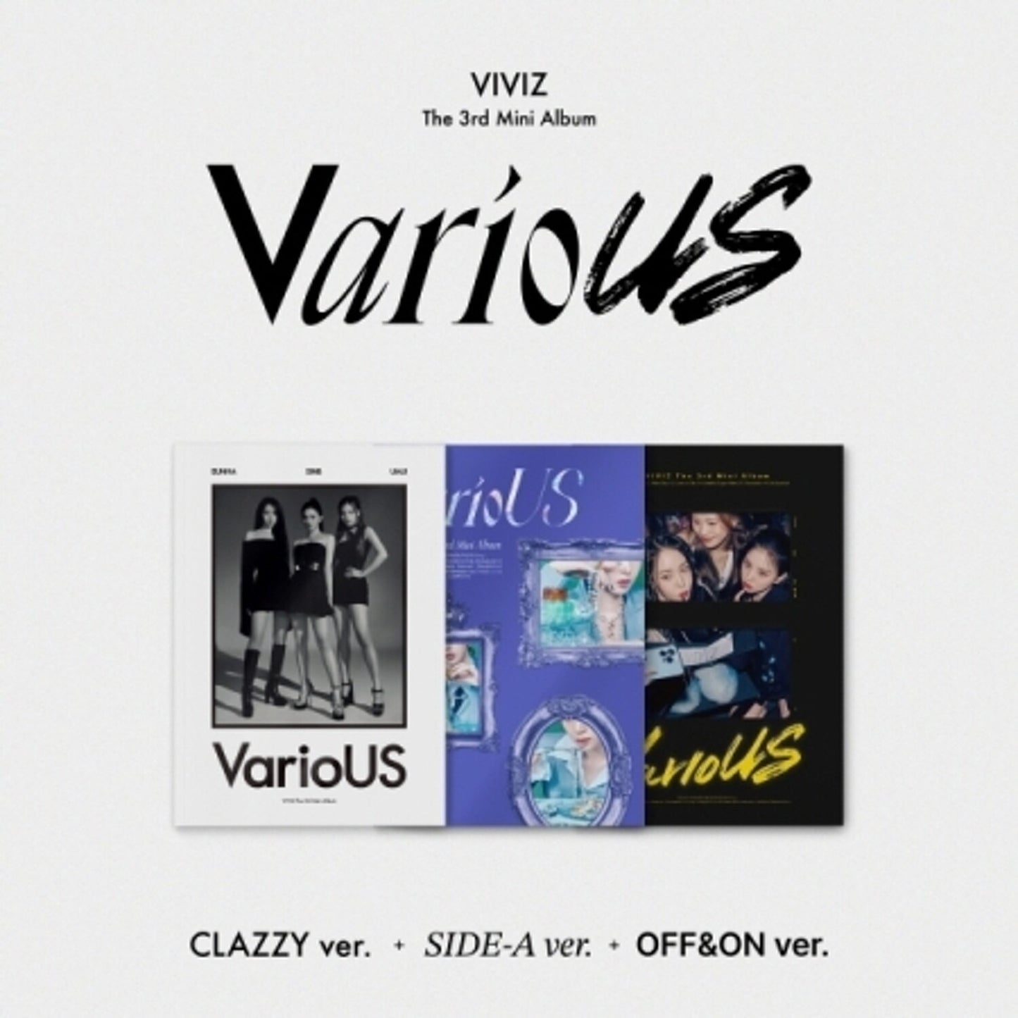 VIVIZ - VARIOUS (3RD MINI ALBUM) PHOTOBOOK (3 VERSIONS)