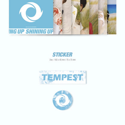 TEMPEST - SHINING UP (2ND 미니앨범) [LP] (140G, 12 POUCES)