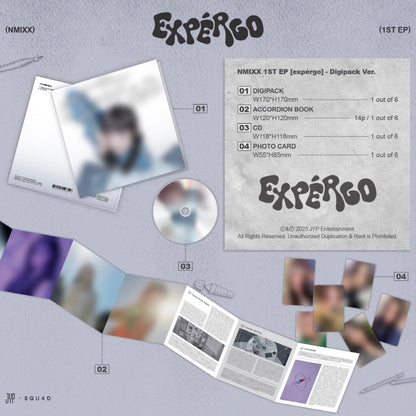 NMIXX - EXPERGO [DIGIPACK VER.] (6 VERSIONS)