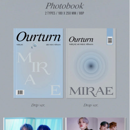 MIRAE - OURTURN (4TH MINI ALBUM) (2 VERSIONS)