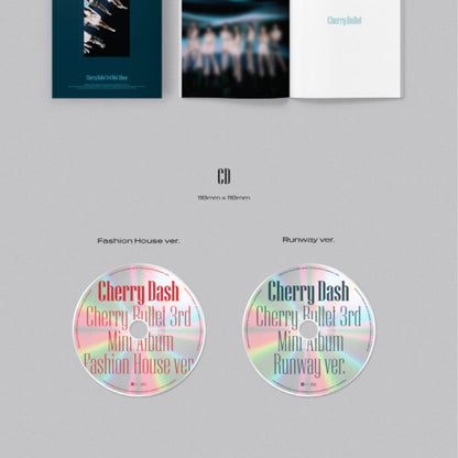 CHERRY BULLET - CHERRY DASH (3ÈME MINI ALBUM) (2 VERSIONS)