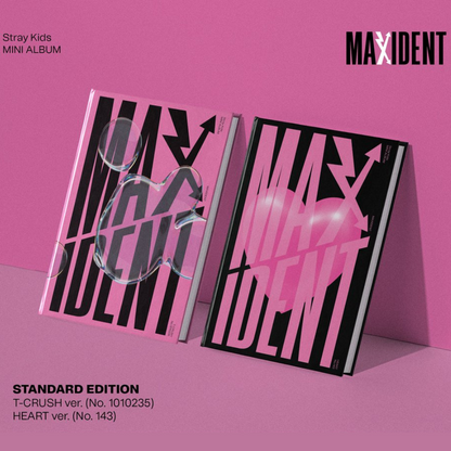 STRAY KIDS - MAXIDENT (T-CRUSH VER. / HEART VER.) [STANDARD EDITION] (2 VERSIONS)