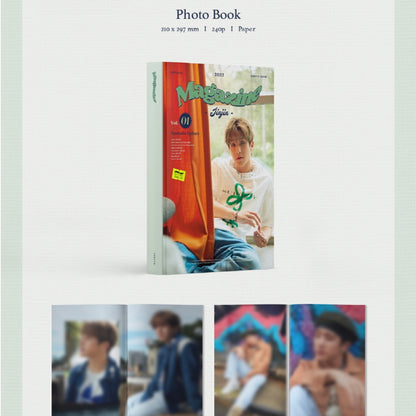 JINJIN &amp; ROCKY (ASTRO) - LIVRE PHOTO OFFICIEL 2022 [MAGAZINE] (3 VERSIONS)