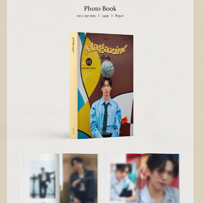 JINJIN &amp; ROCKY (ASTRO) - LIVRE PHOTO OFFICIEL 2022 [MAGAZINE] (3 VERSIONS)