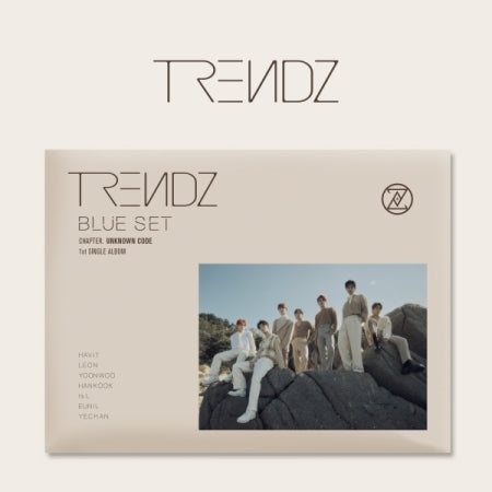 TRENDZ - BLUE SET CHAPTER. UNKNOWN CODE (1ST SINGLE ALBUM)