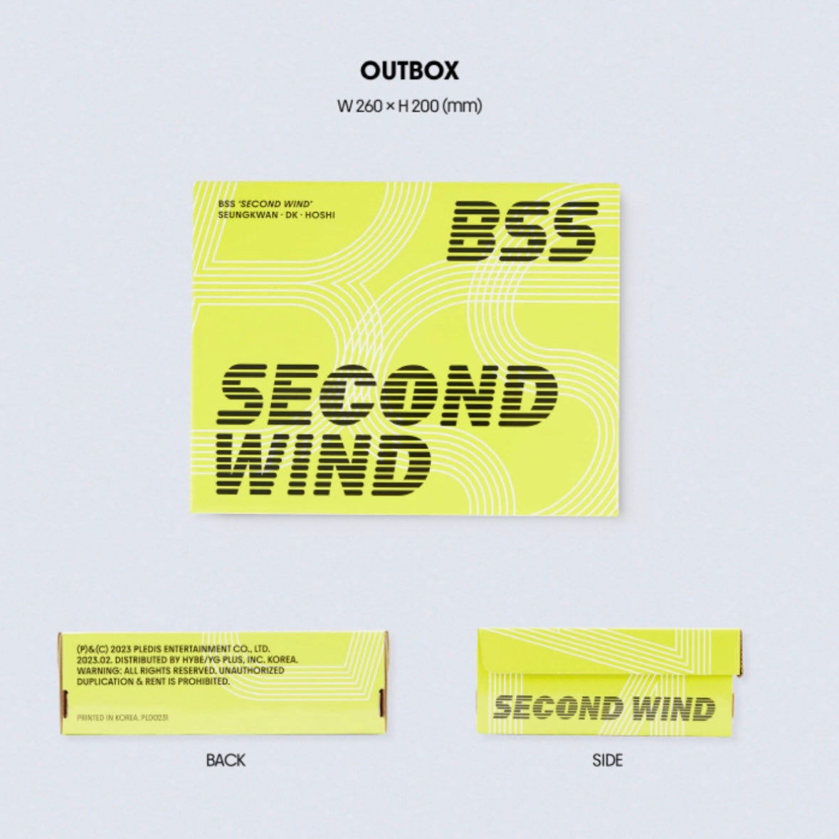 BSS (SEVENTEEN) - BSS 1ST SINGLE ALBUM 'SECOND WIND' (SPECIAL VER 