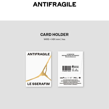 LE SSERAFIM - ANTIFRAGILE (2ÈME MINI ALBUM) WEVERSE ALBUMS VER.