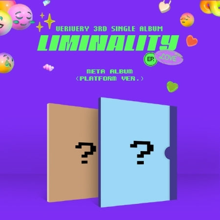 VERIVERY - [LIMINALITY - EP.LOVE] (3ÈME ALBUM UNIQUE) PLATEFORME VER. (2 VERSIONS)