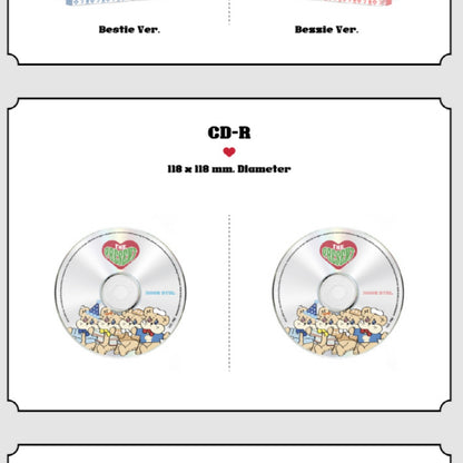 MOON BYUL - LE PRÉSENT (ALBUM UNIQUE) (2 VERSIONS)