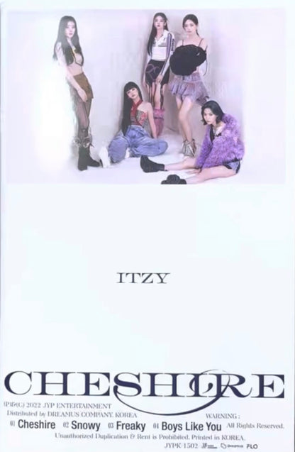 ITZY - 'CHESHIRE' STANDARD [ÉDITION STANDARD] (3 VERSIONS)