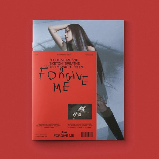 BOA 3RD MINI ALBUM - FORGIVE ME (HATE VER.)