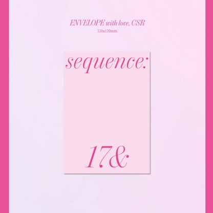 CSR - SÉQUENCE : 17&amp; (1ER SINGLE ALBUM)