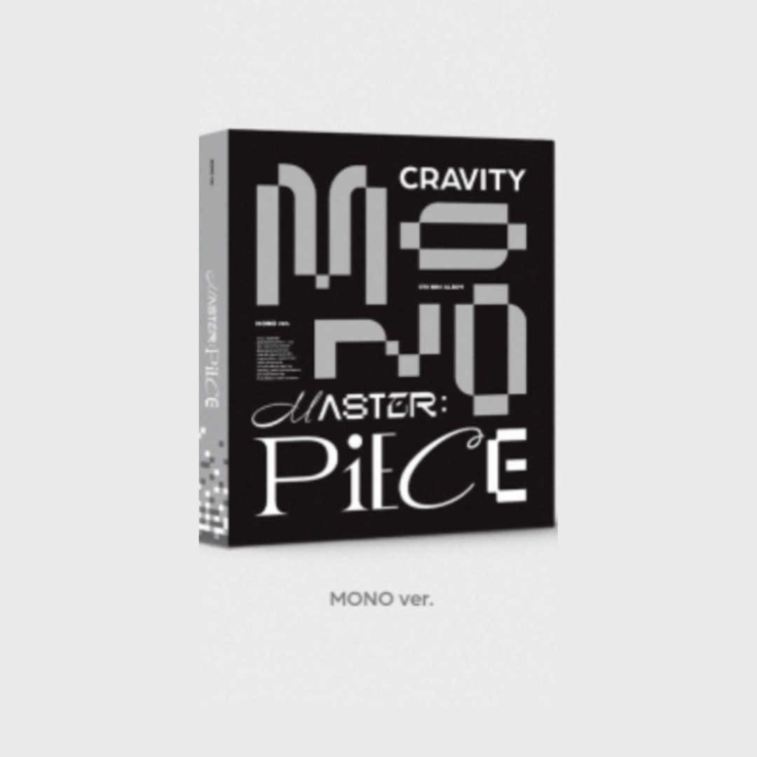 CRAVITY - MASTER:PIECE (5TH MINI ALBUM) (3 VERSIONS)