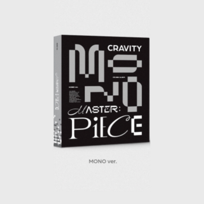 CRAVITY - MASTER:PIECE (5ÈME MINI ALBUM) (3 VERSIONS)