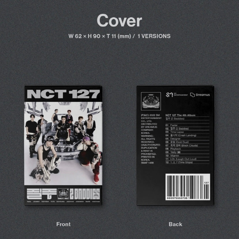 NCT 127 - THE 4TH ALBUM [2 BADDIES] (SMC VER.)